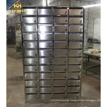 Custom Outdoor Stainless Steel Contemporary Mailboxes